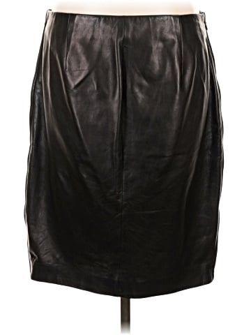 Diane von Furstenberg Leather Skirt (view 2)