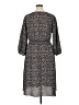 Max Studio Print Gray Casual Dress Size XL - photo 2