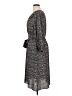 Max Studio Print Gray Casual Dress Size XL - photo 5