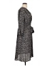 Max Studio Print Gray Casual Dress Size XL - photo 4