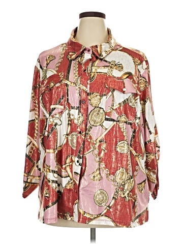 Ashley Stewart 3/4 Sleeve Blouse (view 1)