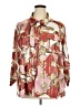 Ashley Stewart Print Red 3/4 Sleeve Blouse Size 26 - 28 Plus - photo 1