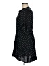 Express 100% Rayon Polka Dots Black Casual Dress Size XL - photo 5