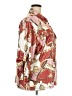 Ashley Stewart Print Red 3/4 Sleeve Blouse Size 26 - 28 Plus - photo 4