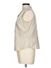 Unbranded Houndstooth Ivory Sleeveless Button-Down Shirt Size L (petite) - photo 5