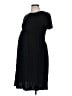 Pink Blush Black Casual Dress Size M - photo 1
