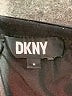 DKNY 100% Polyester Solid Black Formal Skirt Size M - photo 4