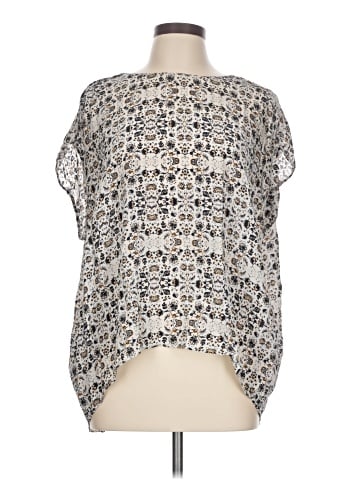 Club Monaco Short Sleeve Blouse (view 1)