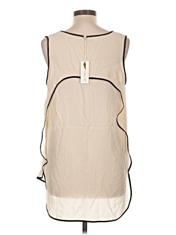 Gold Hawk Sleeveless Blouse (view 2)
