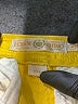 J.Crew 100% Cotton Color Block Yellow Dress Pants Size 6 - photo 7