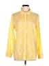 Talbots Outlet 100% Cotton Paisley Yellow Long Sleeve Button-Down Shirt Size L - photo 1