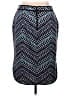 Bisou Bisou Chevron-herringbone Blue Casual Skirt Size XL - photo 2