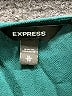 Express 100% Rayon Green 3/4 Sleeve Blouse Size XL - photo 7