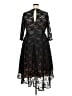 City Chic 100% Polyester Black Cocktail Dress Size 22 Plus (XL) - photo 2