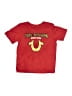 True Religion Red Short Sleeve T-Shirt Size 4T - photo 1