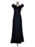 Xscape Black Cocktail Dress Size 12 - photo 1