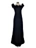 Xscape Black Cocktail Dress Size 12 - photo 2
