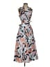 Tory Burch Print Blue Cocktail Dress Size 4 - photo 1