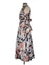 Tory Burch Print Blue Cocktail Dress Size 4 - photo 5
