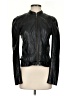 Hinge 100% Leather Black Leather Jacket Size S - photo 1