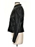 Hinge 100% Leather Black Leather Jacket Size S - photo 5