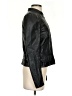 Hinge 100% Leather Black Leather Jacket Size S - photo 4