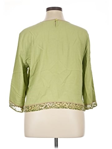 Nancy Bolen City Girl 3/4 Sleeve Top (view 2)