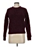 Ann Taylor 100% Polyester Tweed Burgundy Pullover Sweater Size M - photo 1