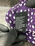 Perceptions Polka Dots Purple Casual Dress Size L - photo 8