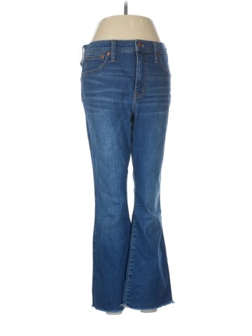 Madewell Cali Demi-Boot Jeans in Preston Wash: Raw-Hem Edition (view 1)
