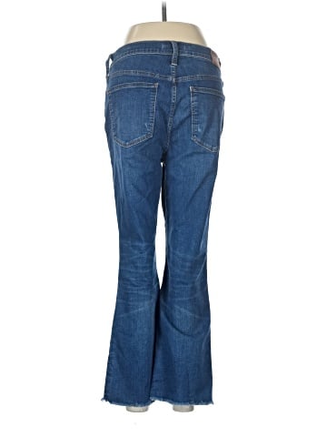 Madewell Cali Demi-Boot Jeans in Preston Wash: Raw-Hem Edition (view 2)
