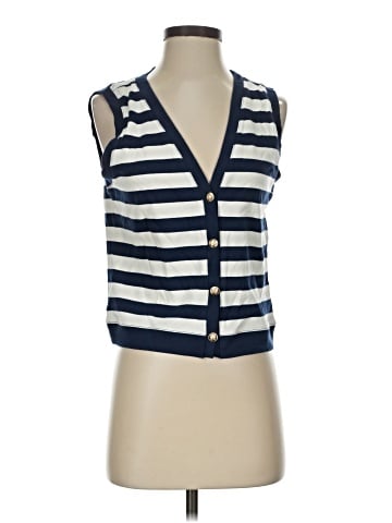 Ann Taylor Sleeveless Button-Down Shirt (view 1)
