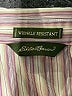 Eddie Bauer Stripes Ivory Long Sleeve Button-Down Shirt Size XXL - photo 7