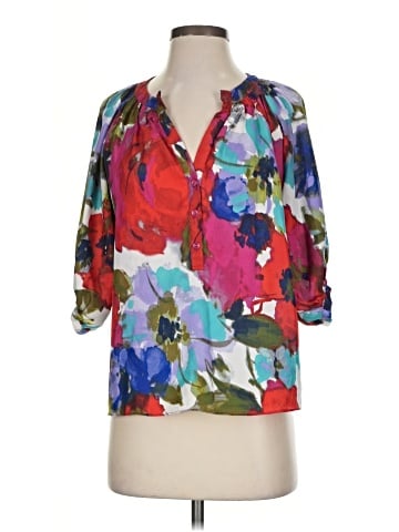 Gibson 3/4 Sleeve Blouse (view 1)