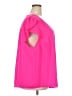 Torrid 100% Polyester Pink Short Sleeve Blouse Size 3X Plus (3) - photo 4