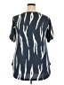 Lularoe Blue Short Sleeve Blouse Size 2X - photo 2