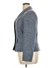 Talbots 100% Wool Tweed Blue Wool Blazer Size 14 - photo 5