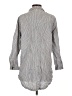 Roxy 100% Cotton Gray Long Sleeve Henley Size XS - photo 2