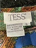 Tess 100% Polyester Paisley Brown Long Sleeve Blouse Size 6 - photo 7