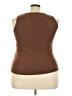 Splash 100% Cotton Brown Tank Top Size 3X - photo 2