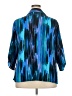 George 100% Polyester Blue 3/4 Sleeve Blouse Size 3X - photo 2