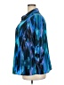 George 100% Polyester Blue 3/4 Sleeve Blouse Size 3X - photo 5
