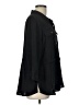 Cato 100% Polyester Black 3/4 Sleeve Blouse Size L - photo 4
