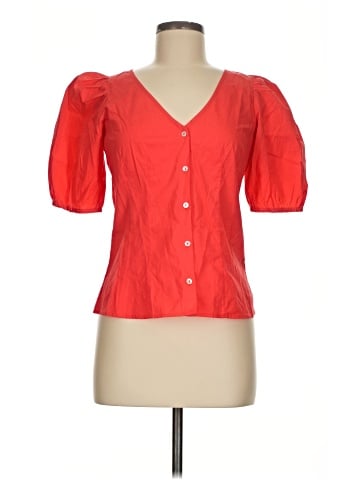 French Connection Short Sleeve Blouse (view 1)