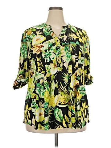 Cocomo 3/4 Sleeve Blouse (view 1)