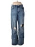 Gap Graphic Blue Jeans Size 6r - photo 1