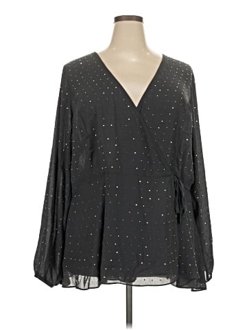 City Chic 3/4 Sleeve Blouse (view 1)