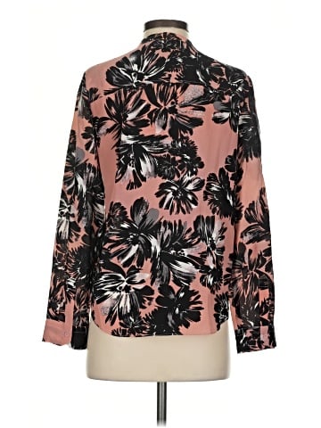 Rebecca Taylor Long Sleeve Silk Top (view 2)