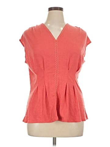 Max Studio Short Sleeve Blouse (view 1)