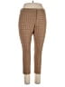 J.Jill Plaid Brown Casual Pants Size 14 Petite - photo 1